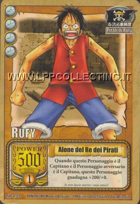 Rufy - Alone del Re dei Pirati