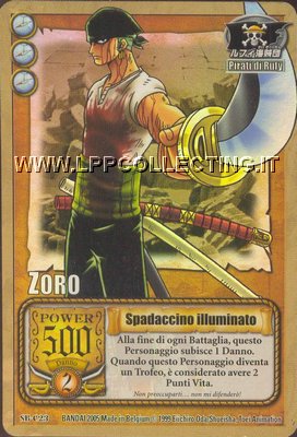 Zoro - Spadaccino illuminato