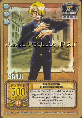 Sanji - Cuoco militare di lunga espereinza