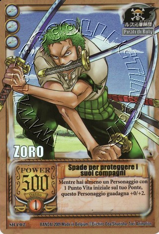 Zoro - Spade per proteggere i suoi compagni