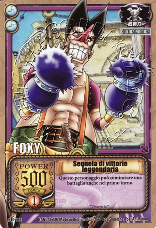 Foxy - Sequela di vittorie leggendaria