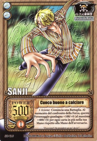 Sanji - Cuoco buono a calciare