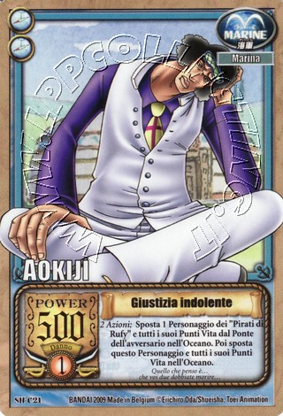 Aokiji - Giustizia indolente