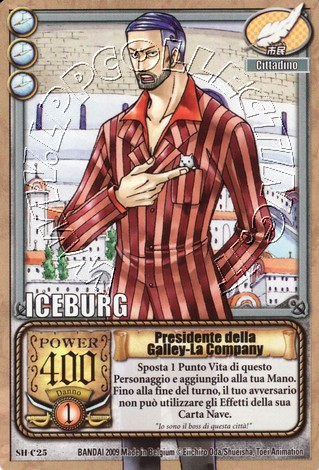 Iceburg - Presidente della Galley-La Company