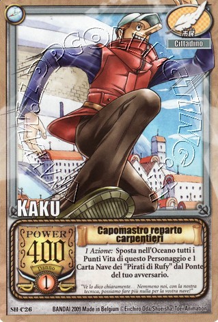 Kaku - Capomastro reparto carpentieri