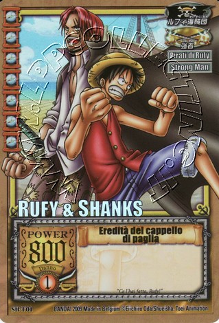 Rufy & Shanks - Eredità del cappello di paglia