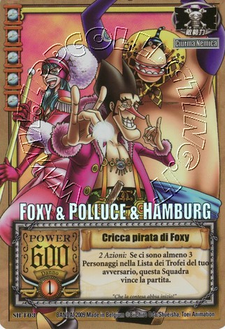 Foxy & Polluce & Hamburg - Cricca pirata di Foxy