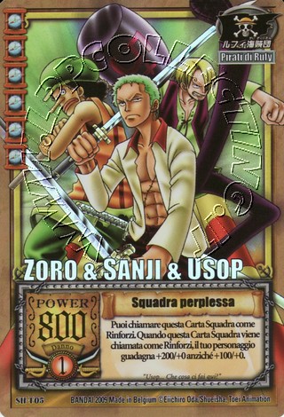 Zoro & Sanji & Usop - Squadra perplessa