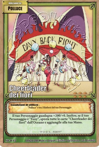 Cheerleader dei fiori