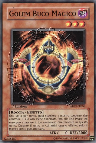 Golem Buco Magico