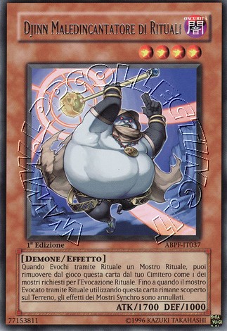 Djinn Maledincantatore di Rituali