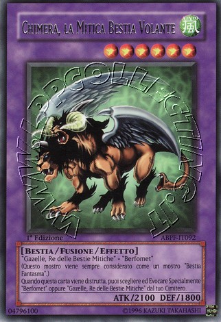 Chimera, la Mitica Bestia Volante