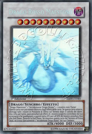 Drago Rosso Maestoso