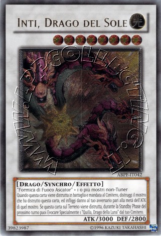 Inti, Drago del Sole
