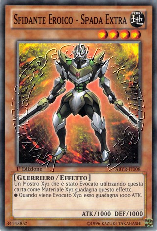 Sfidante Eroico - Spada Extra