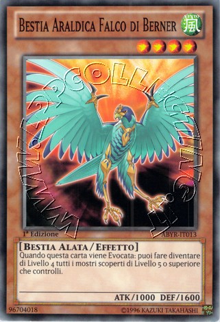 Bestia Araldica Falco di Berner
