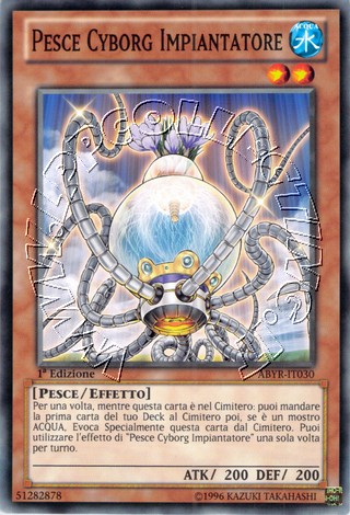 Pesce Cyborg Impiantatore