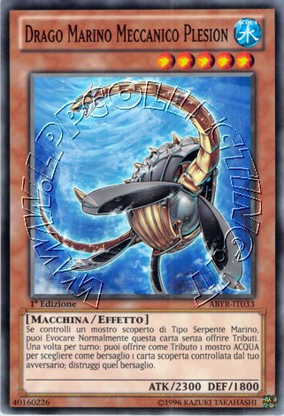 Drago Marino Meccanico Plesion
