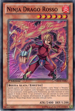 Ninja Drago Rosso