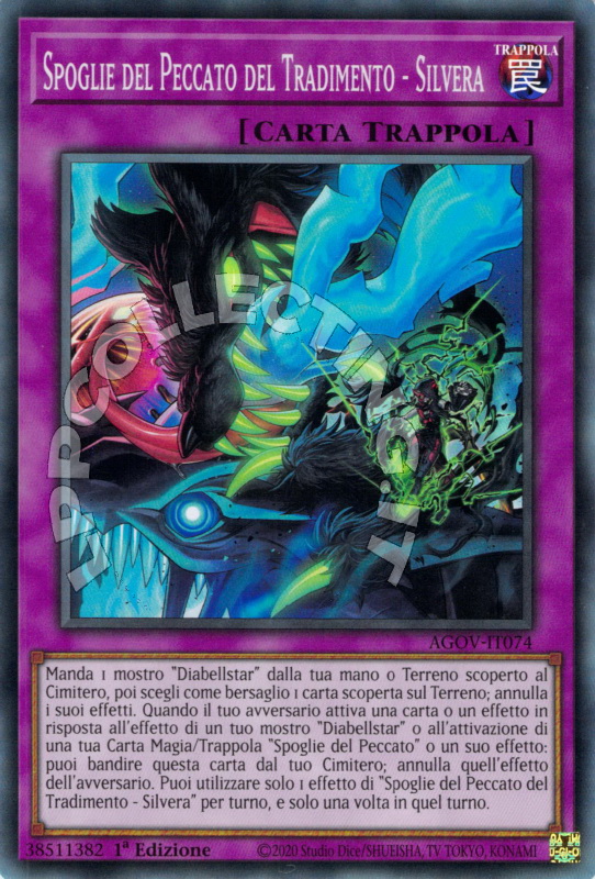 Spoglie del Peccato del Tradimento - Silvera