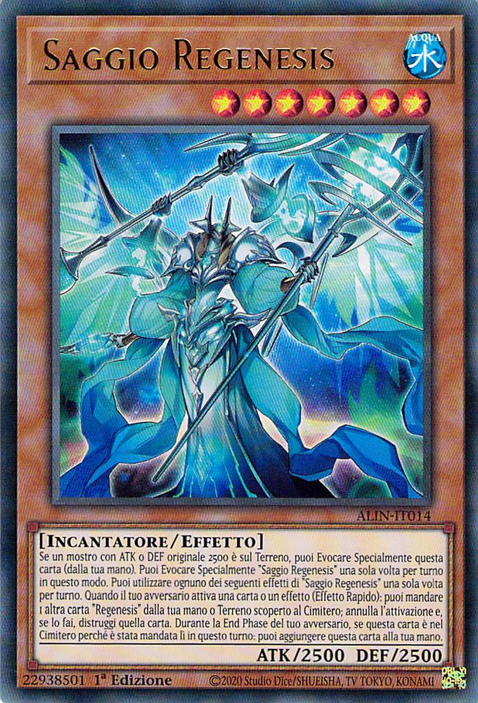 Saggio Regenesis
