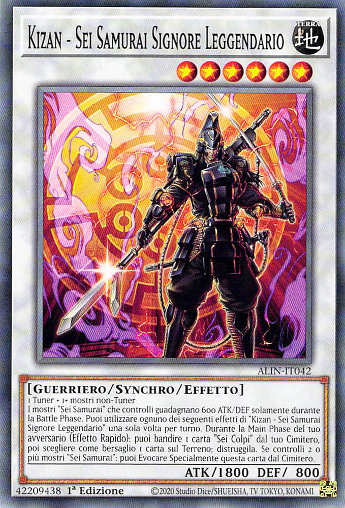 Kizan - Sei Samurai Signore Leggendario