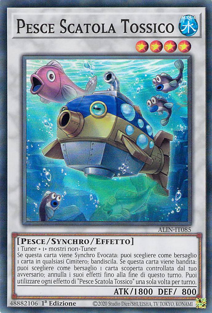 Pesce Scatola Tossico