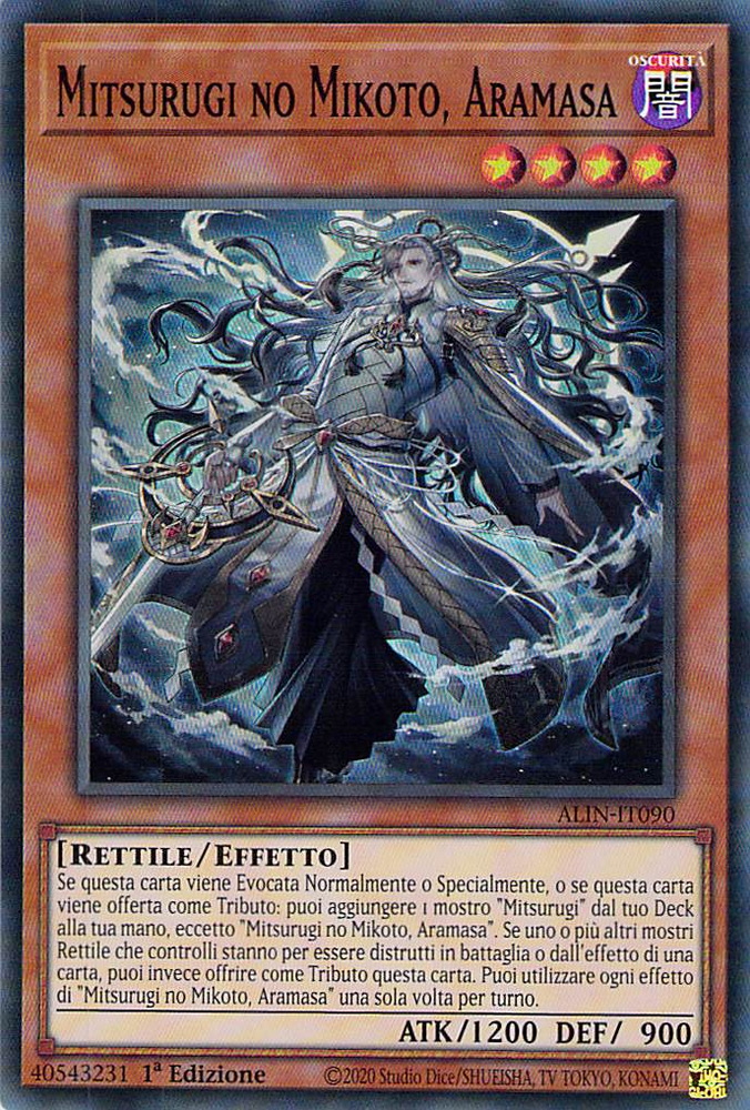 Mitsurugi no Mikoto, Aramasa