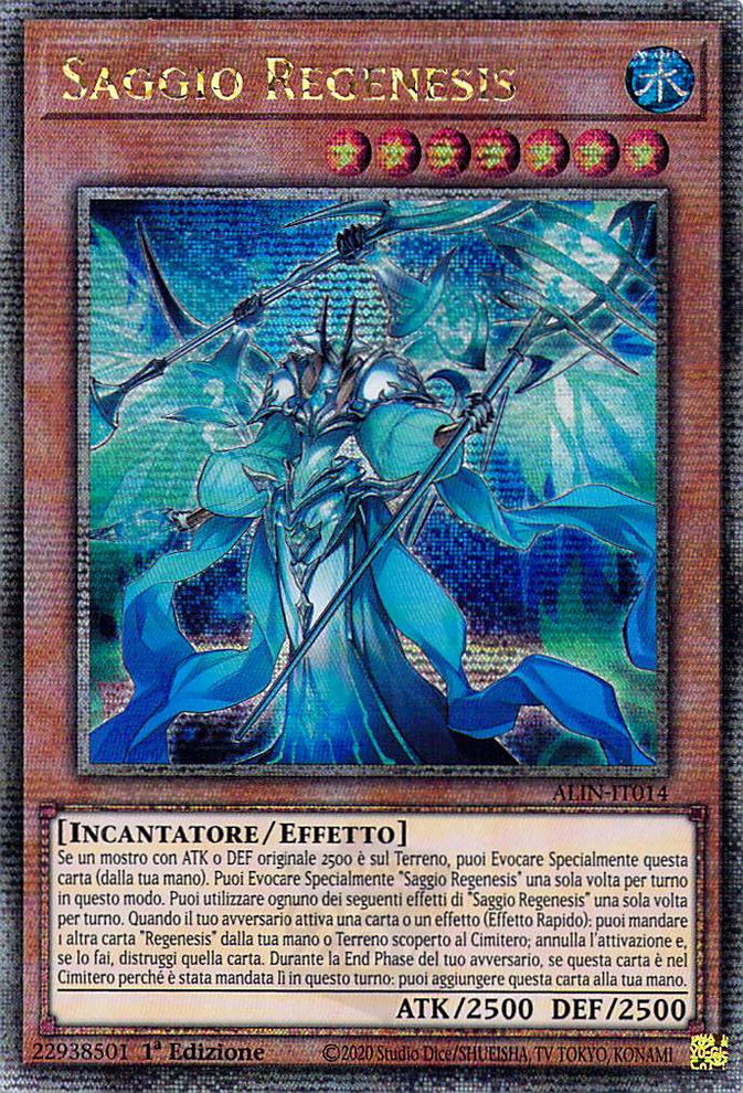Saggio Regenesis