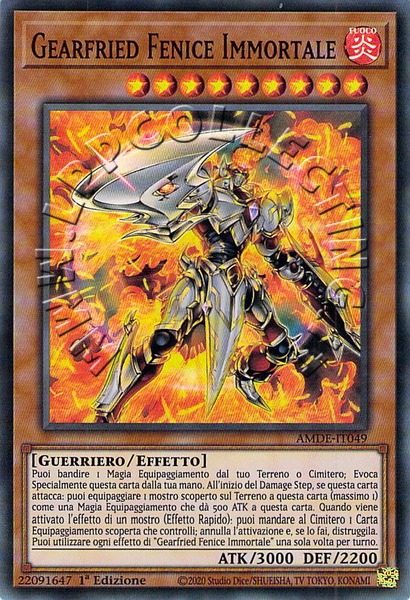 Gearfried Fenice Immortale