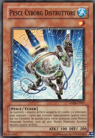 Pesce Cyborg Distruttore