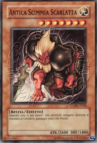 Antica Scimmia Scarlatta