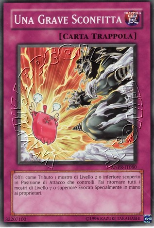 Una Grave Sconfitta