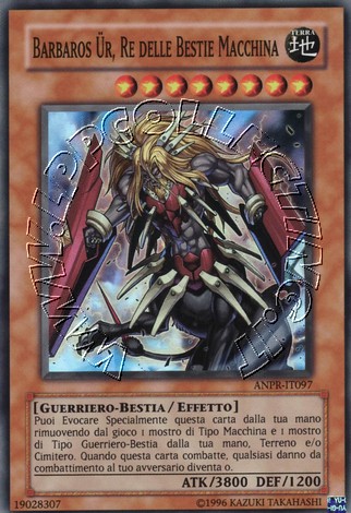 Barbaros Ür, Re delle Bestie Macchina