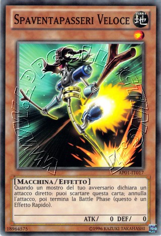 Spaventapasseri Veloce
