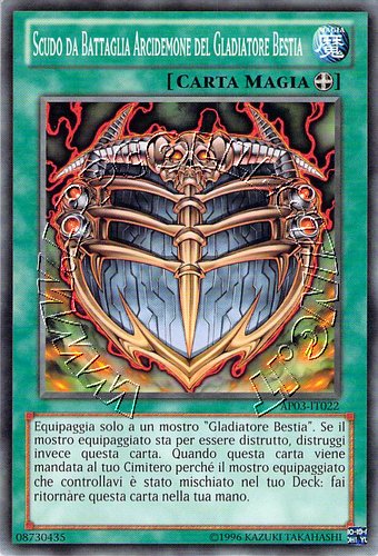 Scudo da Battaglia Arcidemone del Gladiatore Bestia