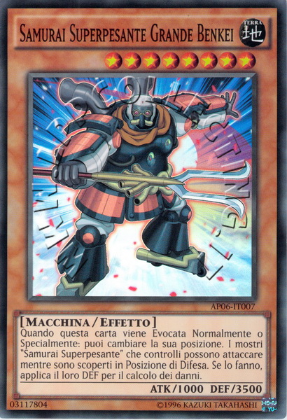Samurai Superpesante Grande Benkei