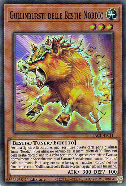Gullinbursti delle Bestie Nordic 