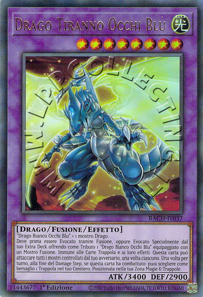 Drago Tiranno Occhi Blu 
