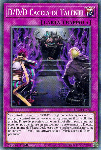 D/D/D Caccia di Talenti 