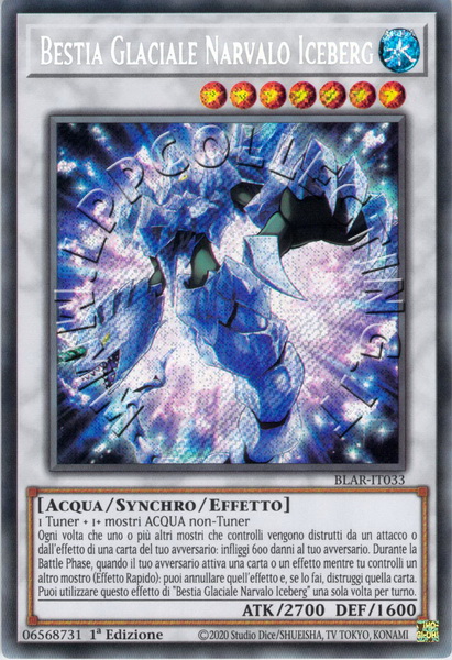 Bestia Glaciale Narvalo Iceberg