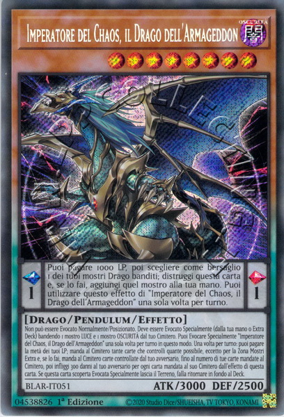 Imperatore del Chaos, il Drago dell