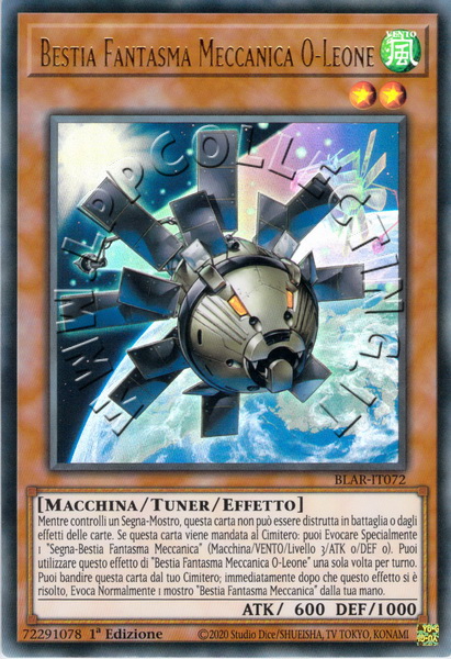 Bestia Fantasma Meccanica O-Leone