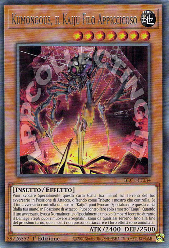 Kumongous, il Kaiju Filo Appiccicoso