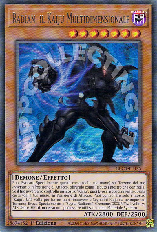 Radian, il Kaiju Multidimensionale