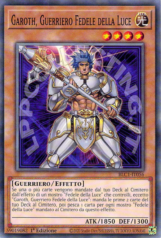Garoth, Guerriero Fedele della Luce
