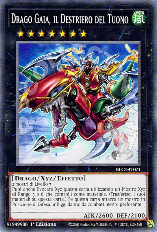 Drago Gaia, il Destriero del Tuono
