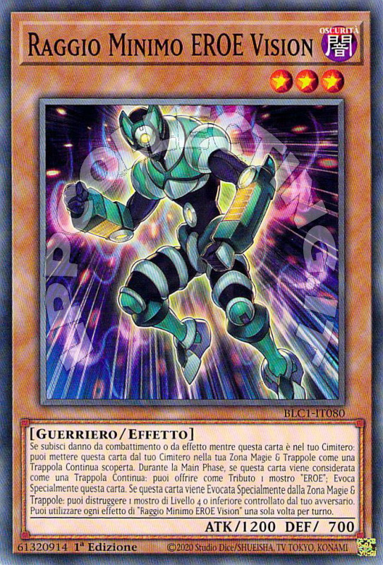 Raggio Minimo EROE Vision