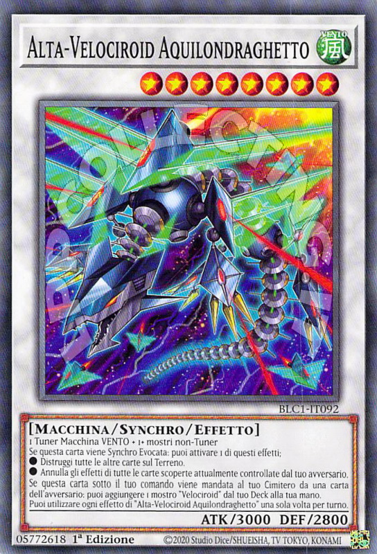 Alta-Velociroid Aquilondraghetto