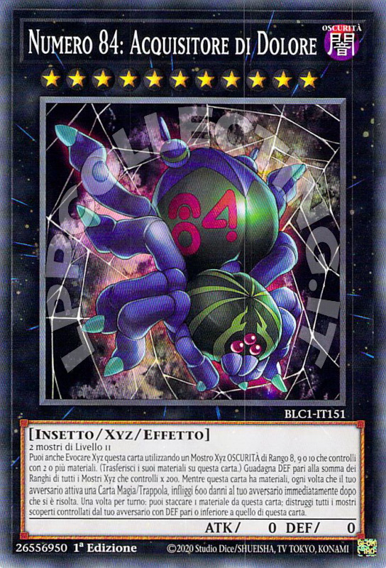 Numero 84: Acquisitore di Dolore